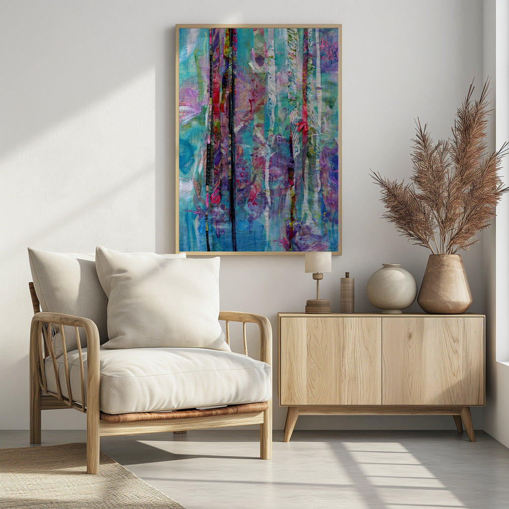 Bloom shimmers park | Poster