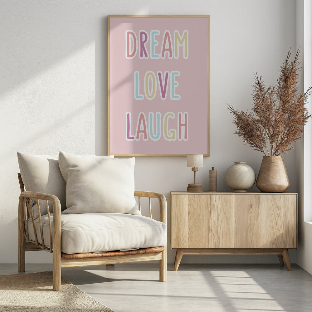 Traum Liebe Lachen | Poster