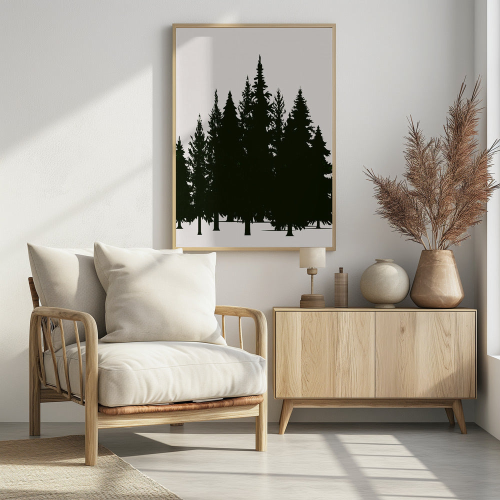Tannenwald (dunkel) | Poster