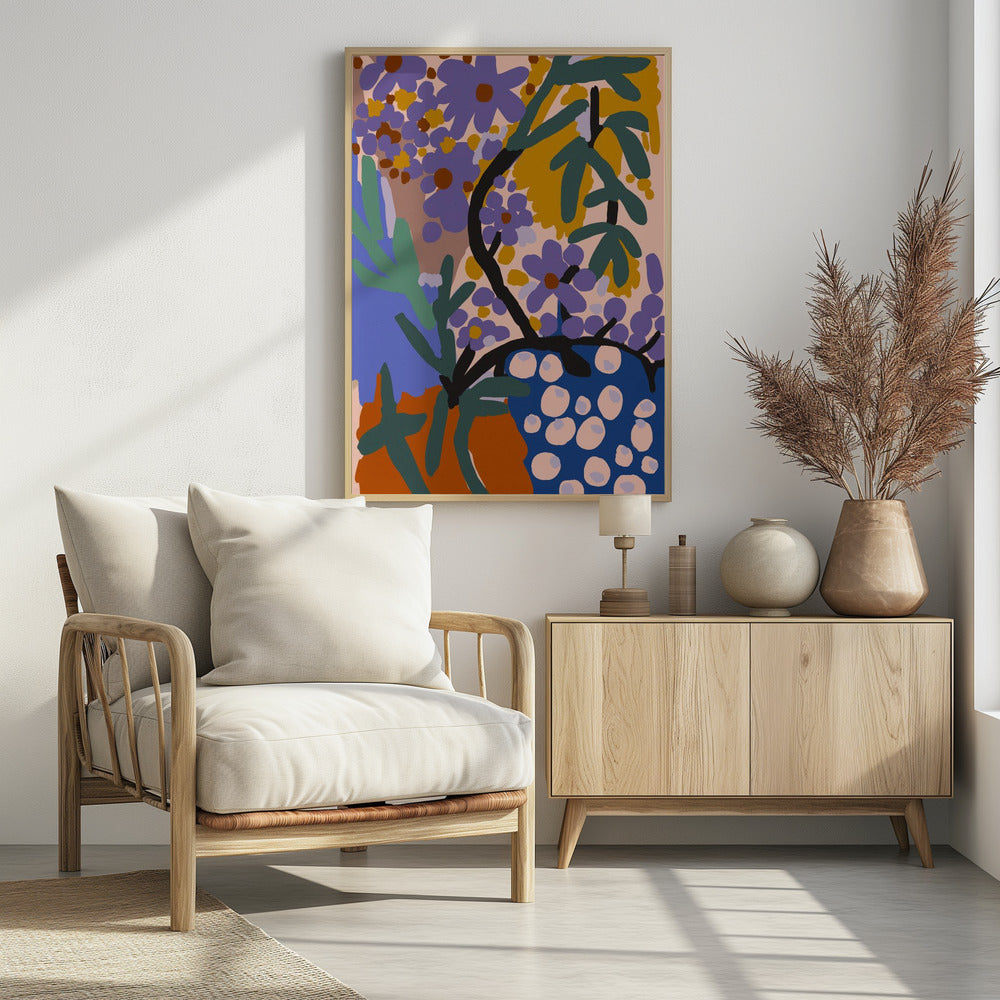 Lebendige Flora-Explosion | Poster
