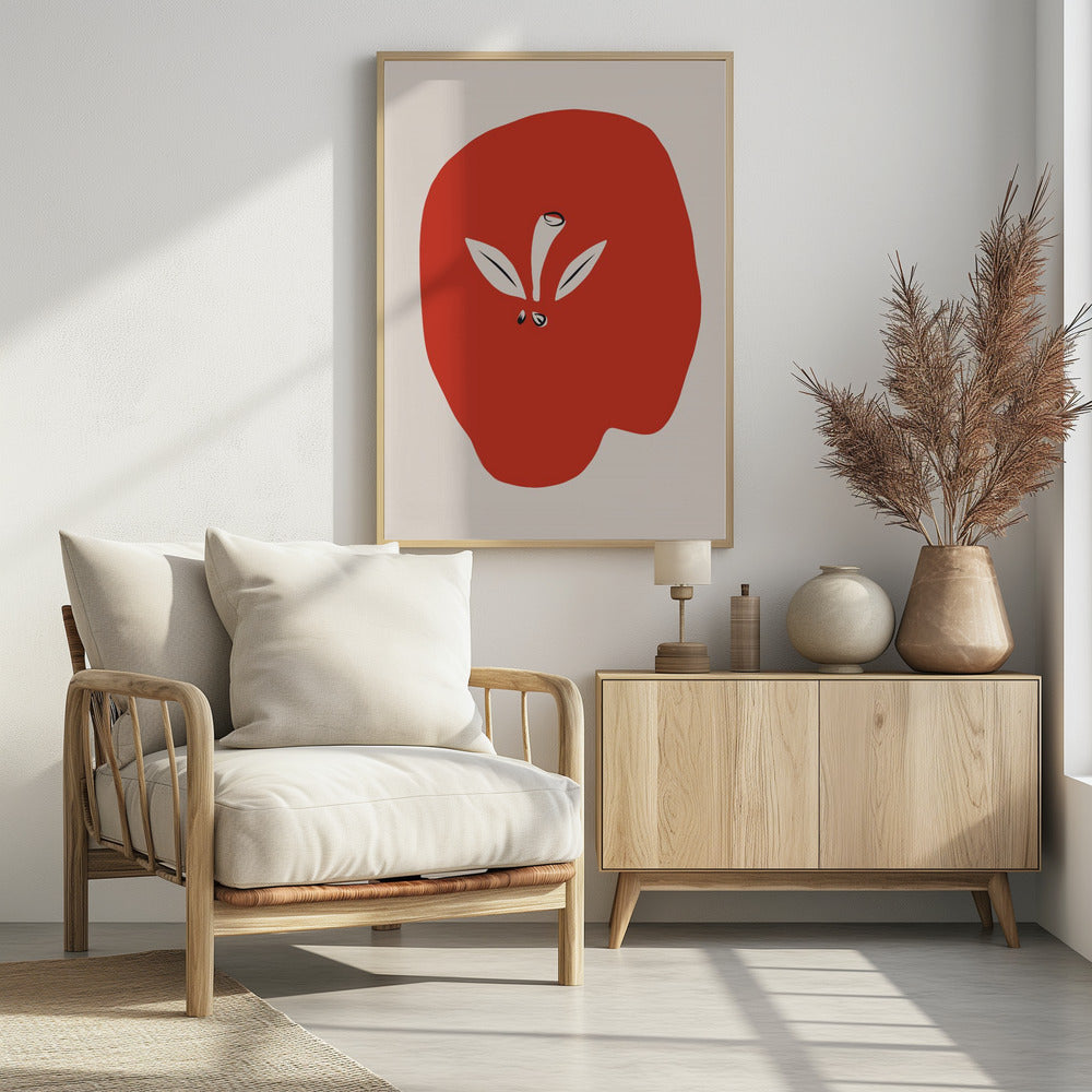 Big Red Apple | Poster