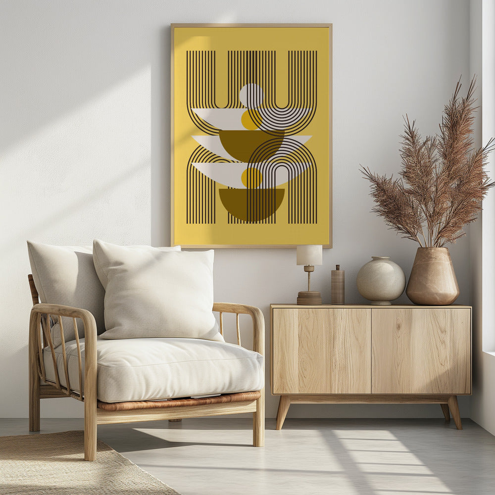 Minimalistic Lines and Geometric Shapes | Poster