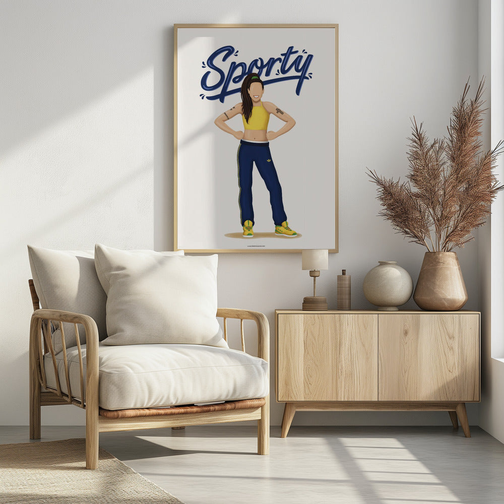 Sportliches Gewürz | Poster