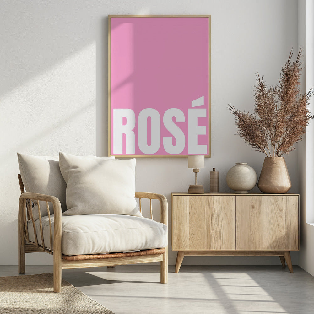Rosa Rosé-Essenz | Poster