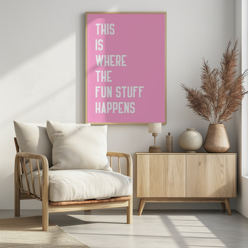 Die Fun Zone erwartet Sie | Poster