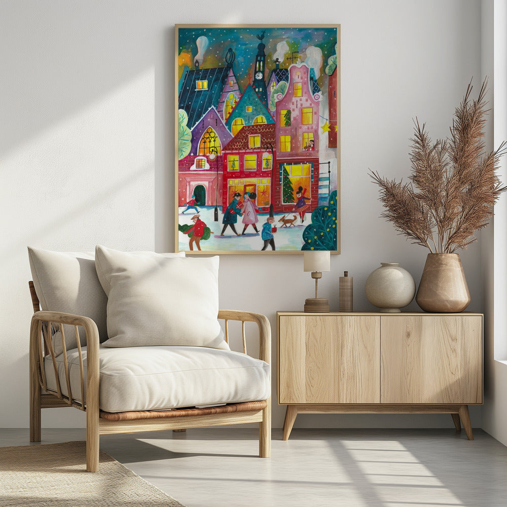 Weihnachten in Amsterdam | Poster