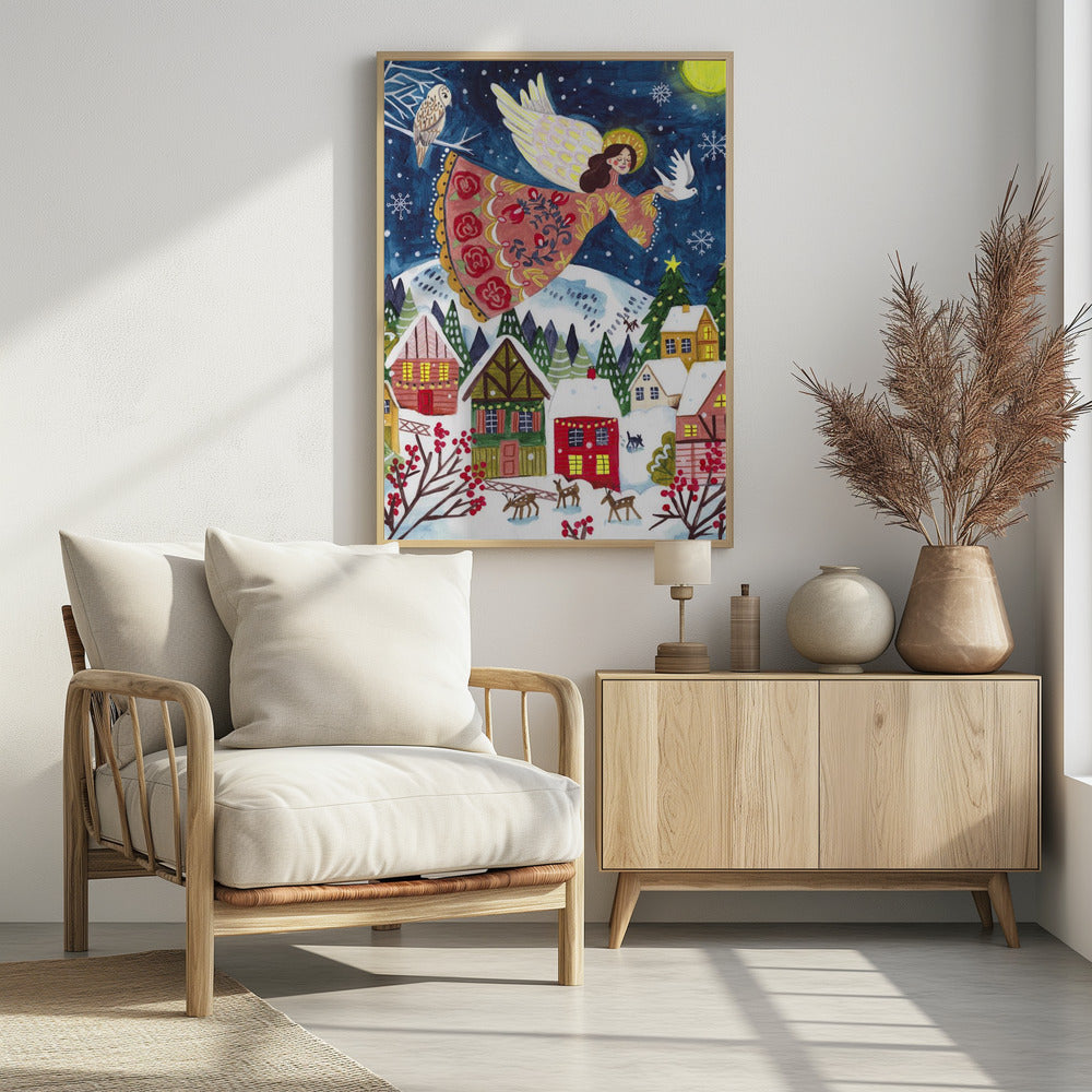 Engel des Friedens Portrait | Poster