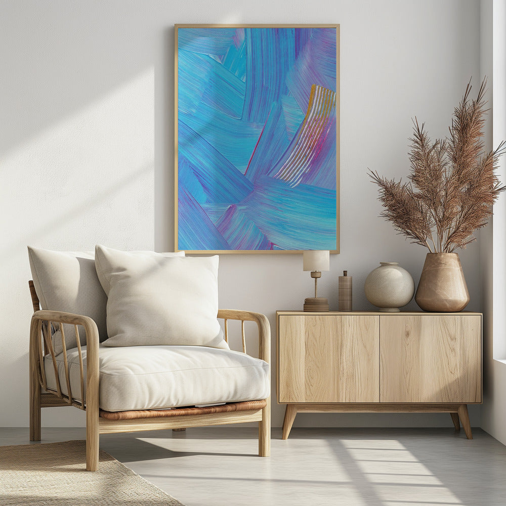 Bunte Striche | Poster