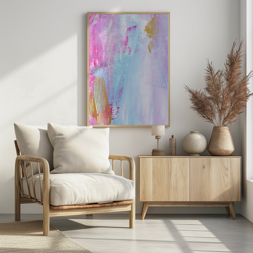Bunte Striche | Poster
