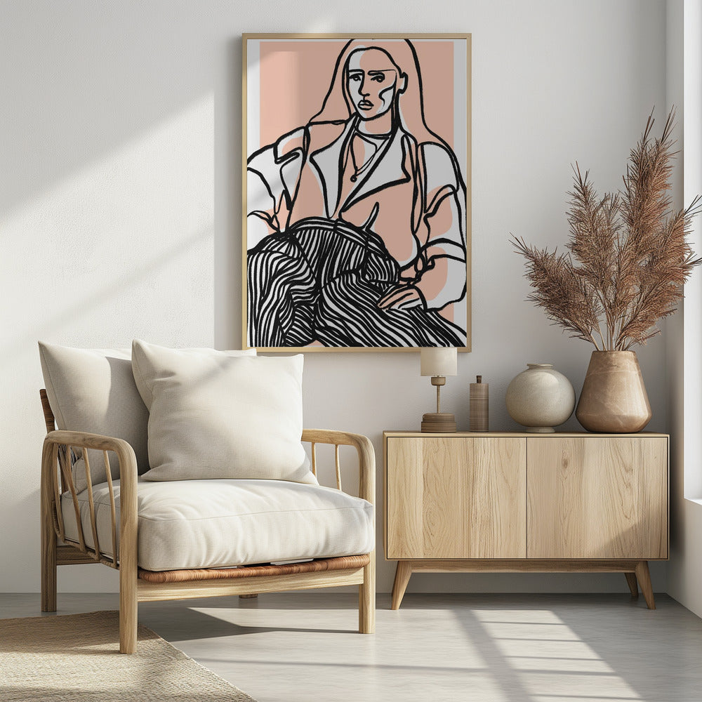 Erinnerst du dich (Pfirsich) | Poster