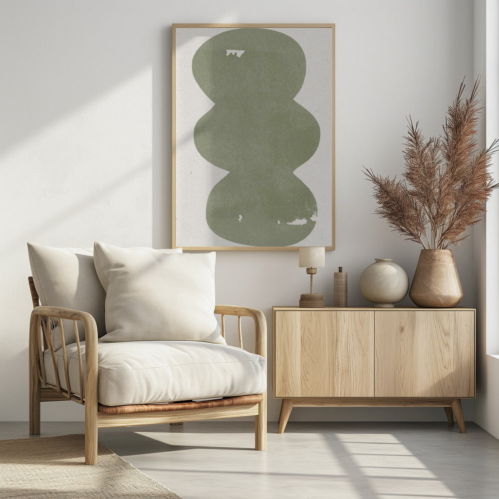 Gebogener Monolith | Poster