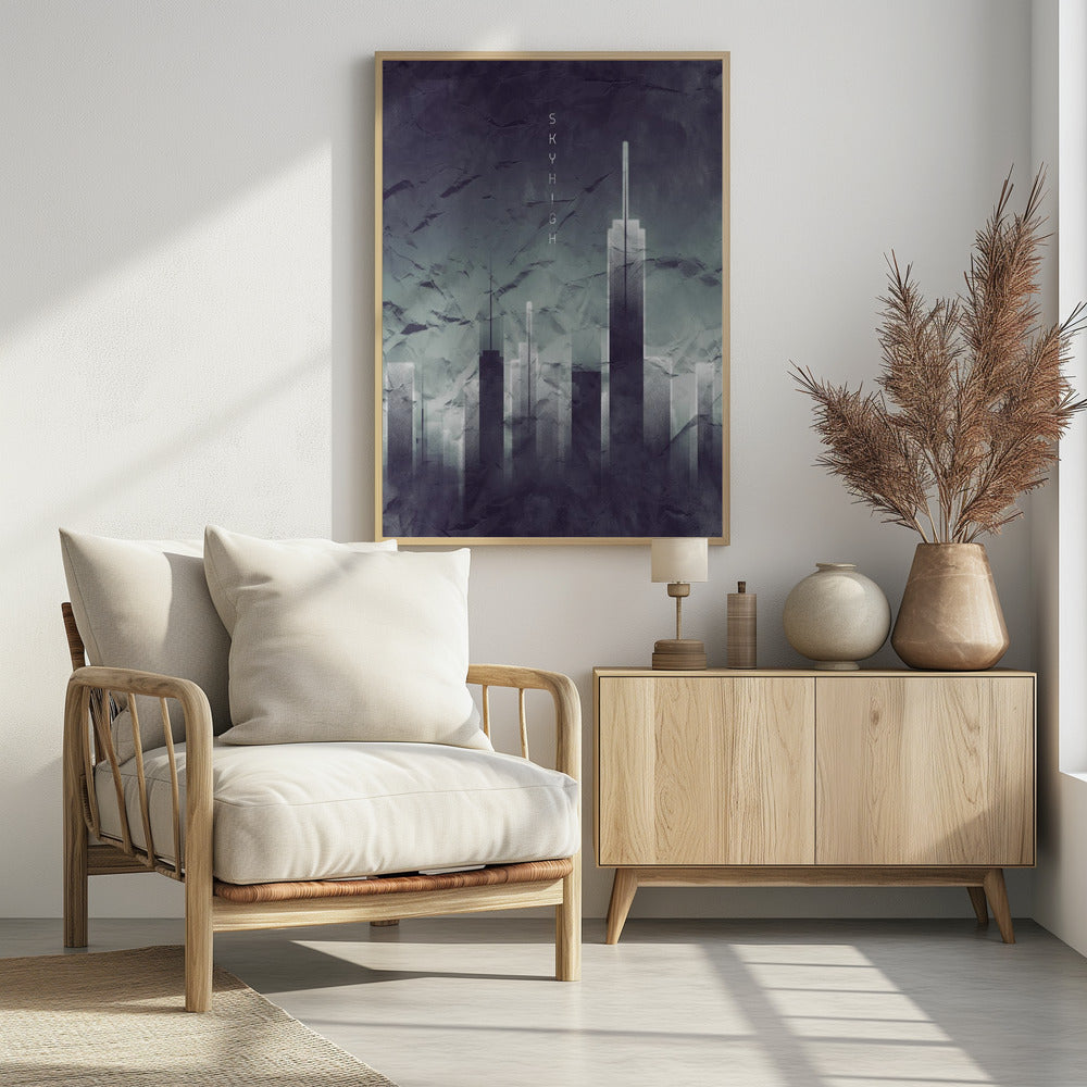 Grafik SKYHIGH Vintage Look | Poster