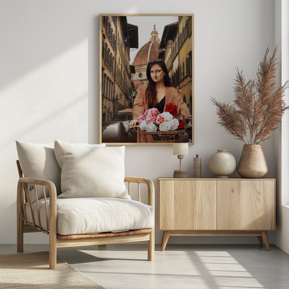 Mona über Florenz | Poster