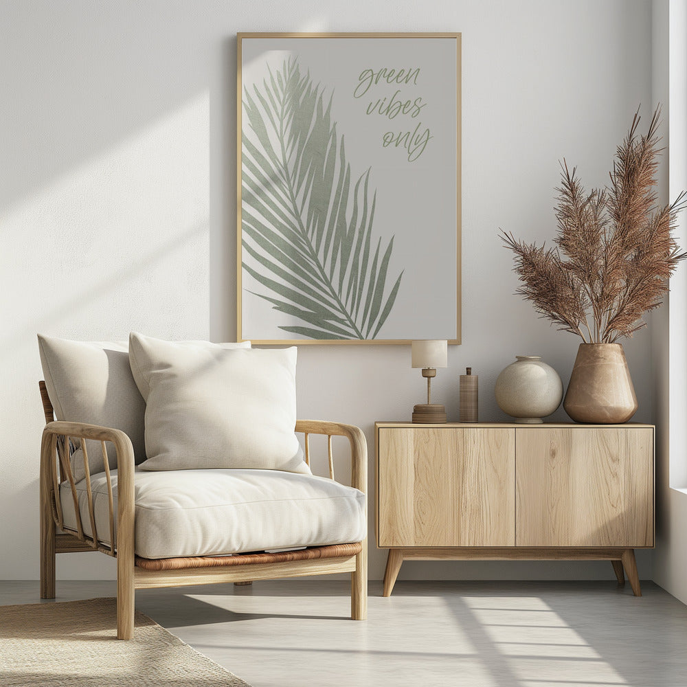 Green vibes only | Poster
