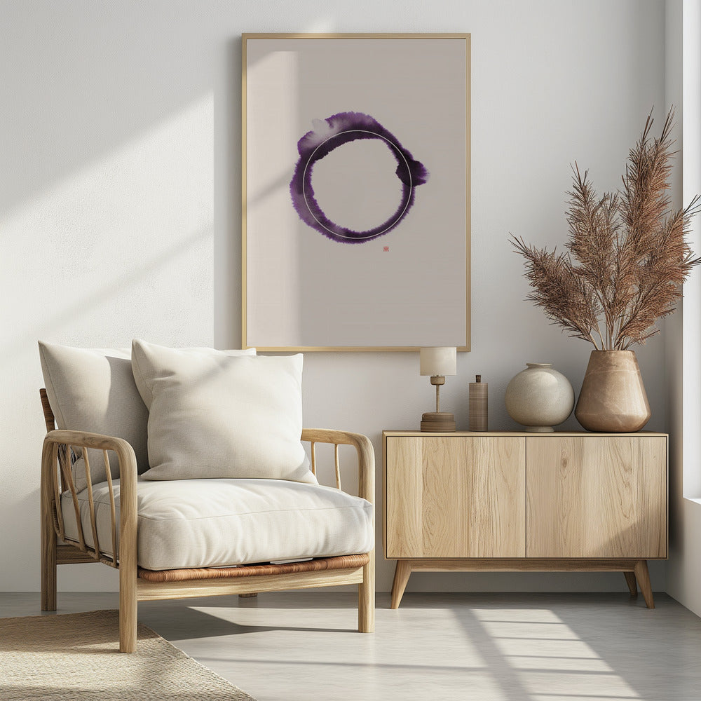 Kreis Nr. 3 | Rose | Poster
