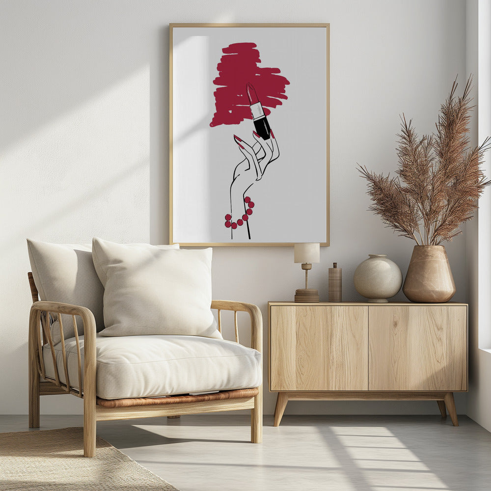 Lippenstiftliebe | Poster