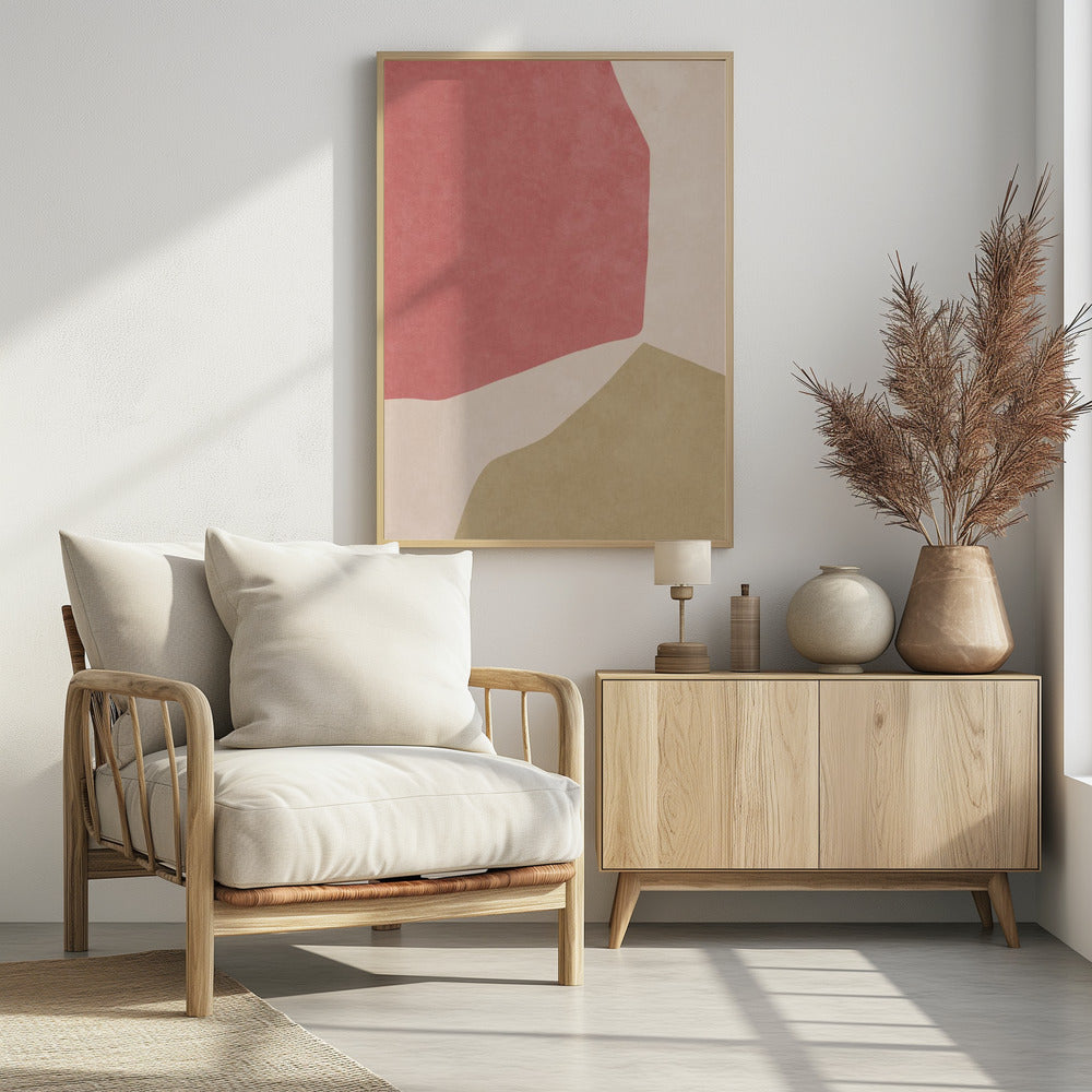 Abstraktes Pastell | Poster