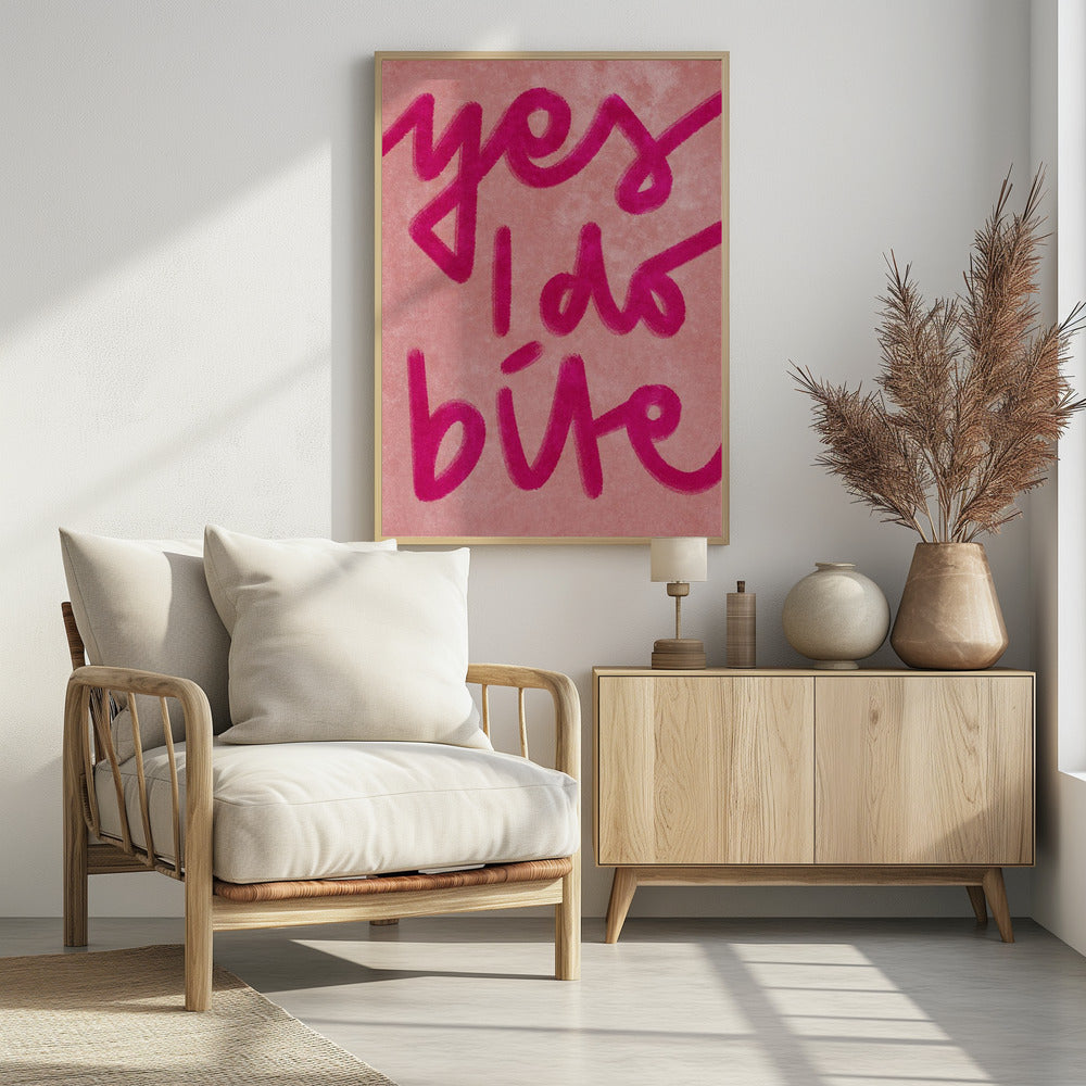 Ja, ich beiße | Poster
