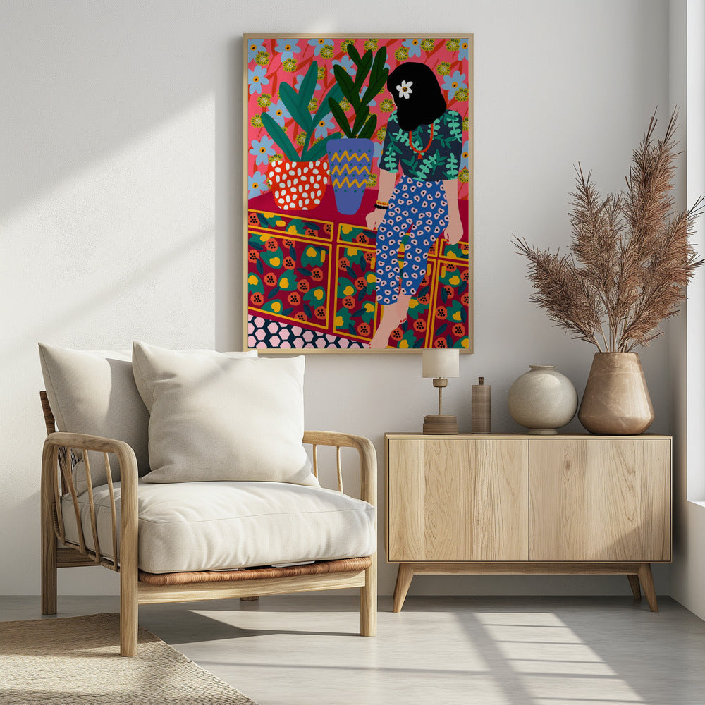 Hawaiianisches Mädchen | Poster