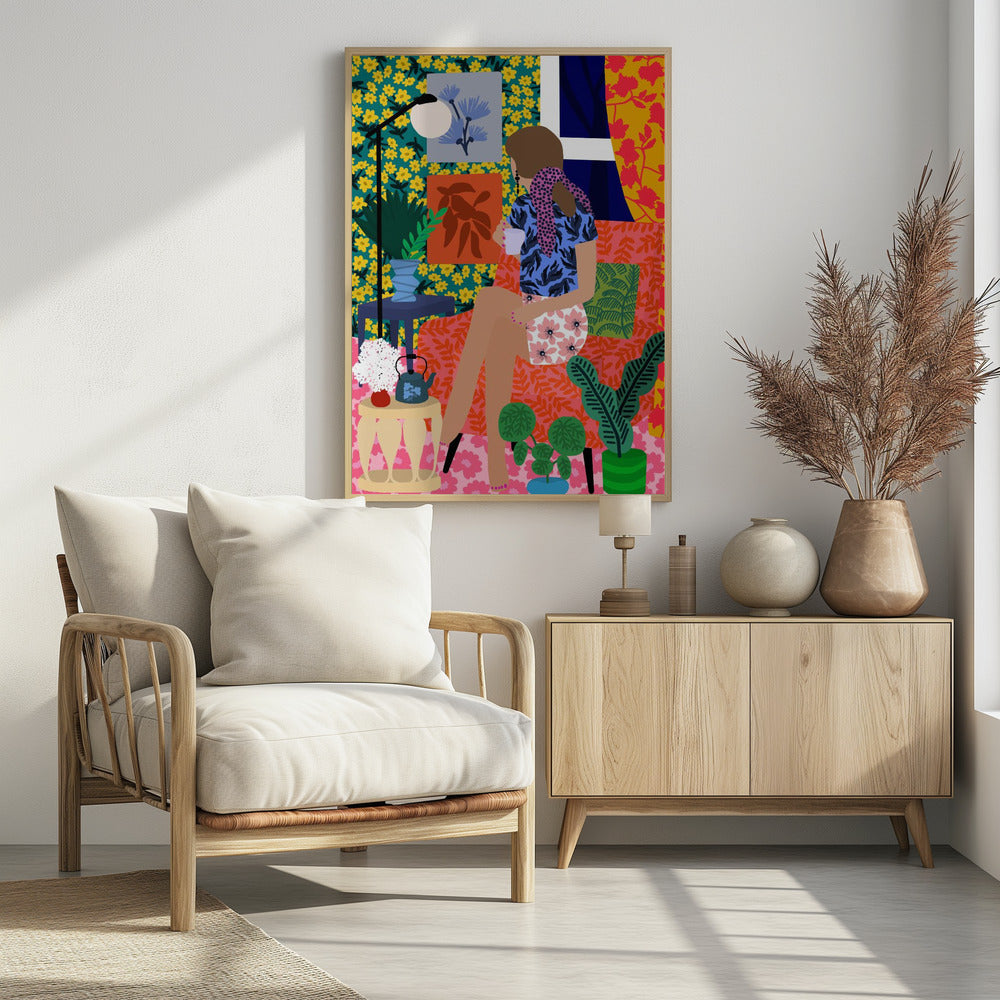 Teezeit-Mädchen | Poster
