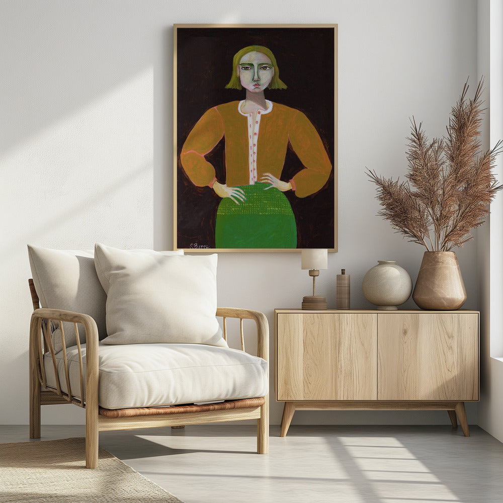 Entschlossene Frau | Poster