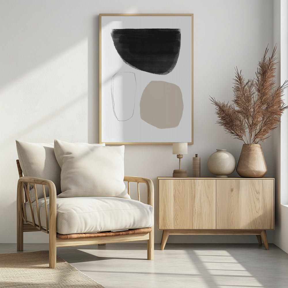 Geometrische Formen in Harmonie | Poster