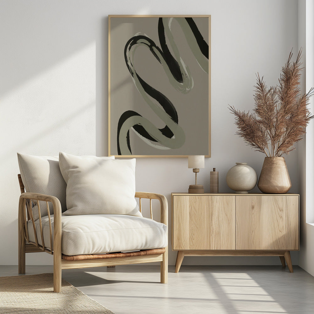 Eleganter Wirbel | Poster
