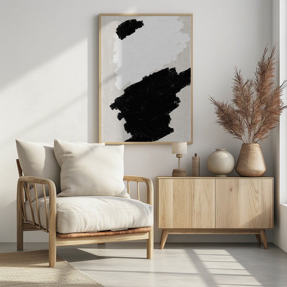 Rustikales Bio-Ölgemälde | Poster
