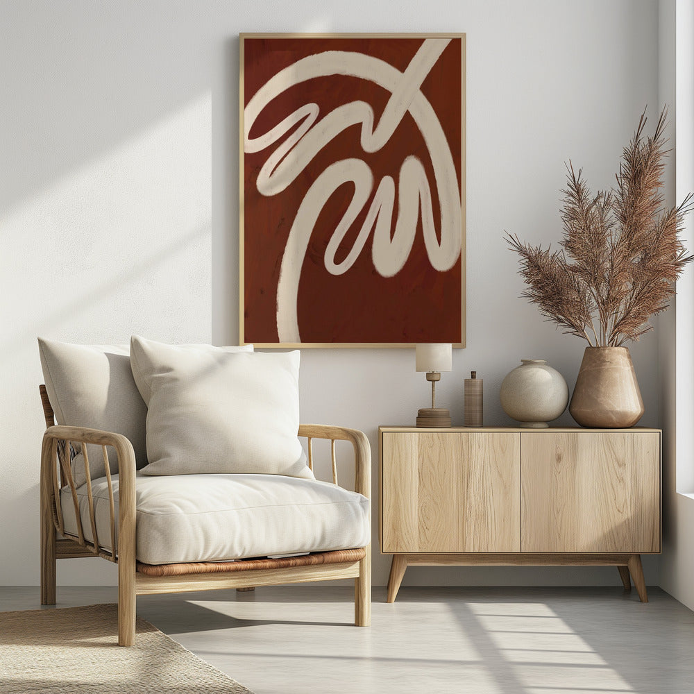 Geschwungene Harmonie | Poster