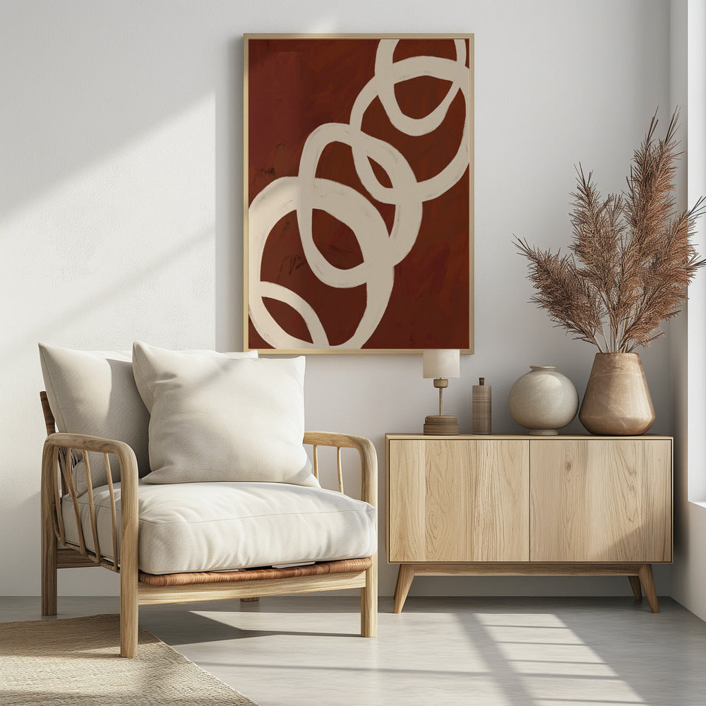 Verschlungene Wirbel | Poster