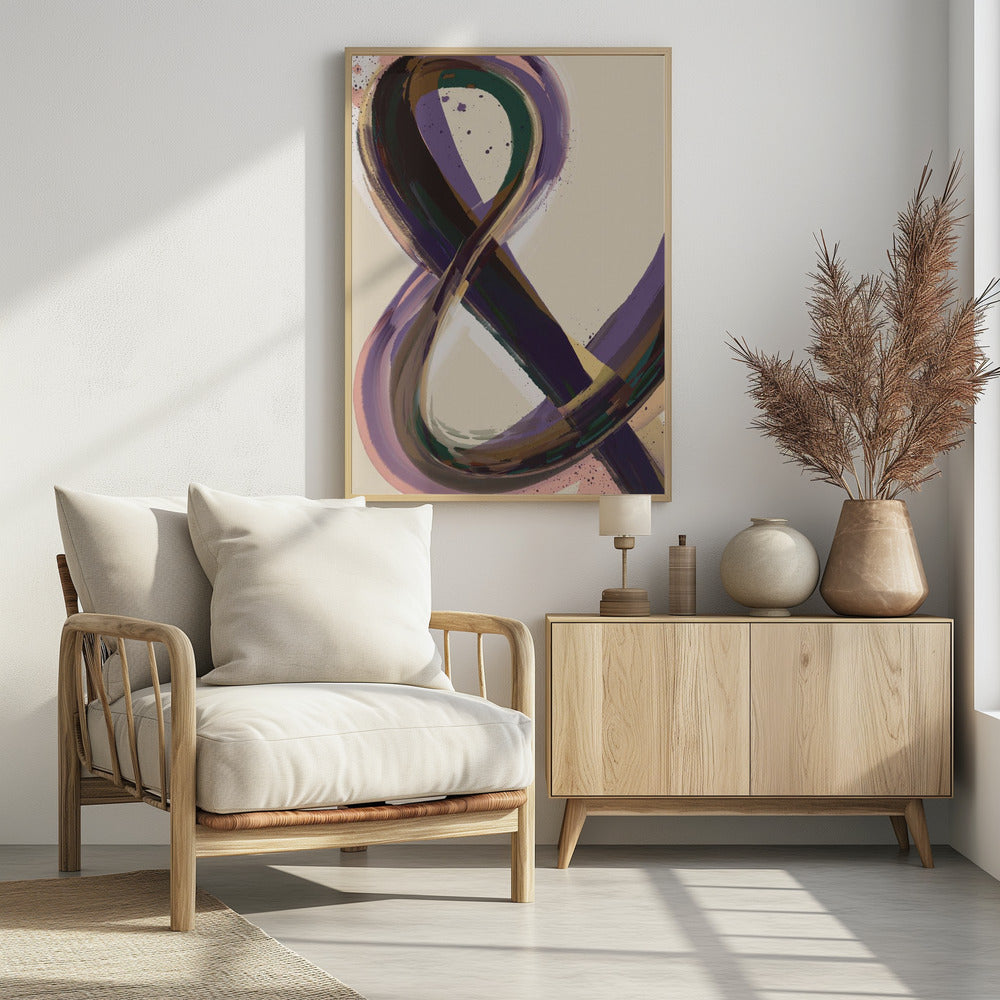 Unendlicher Pinselstrich | Poster