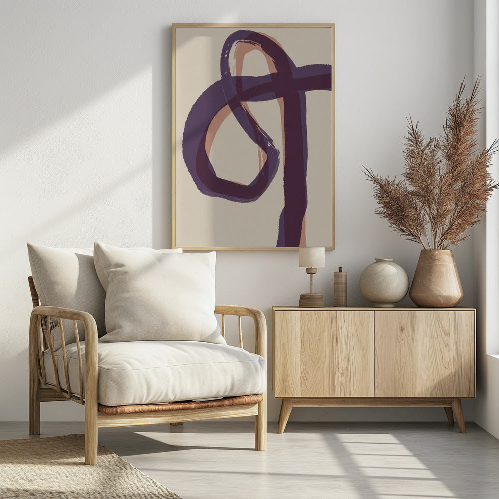 Geschwungene Abstraktionen | Poster