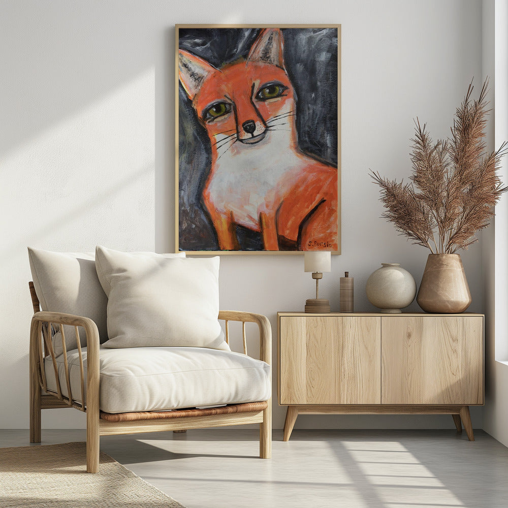 Oranger Fuchs | Poster