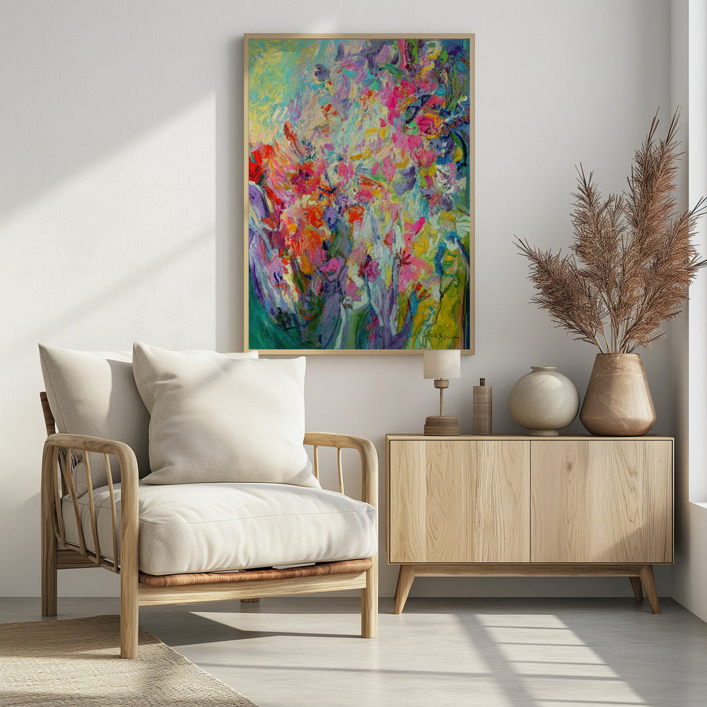 Vivid Floral Symphony | Poster