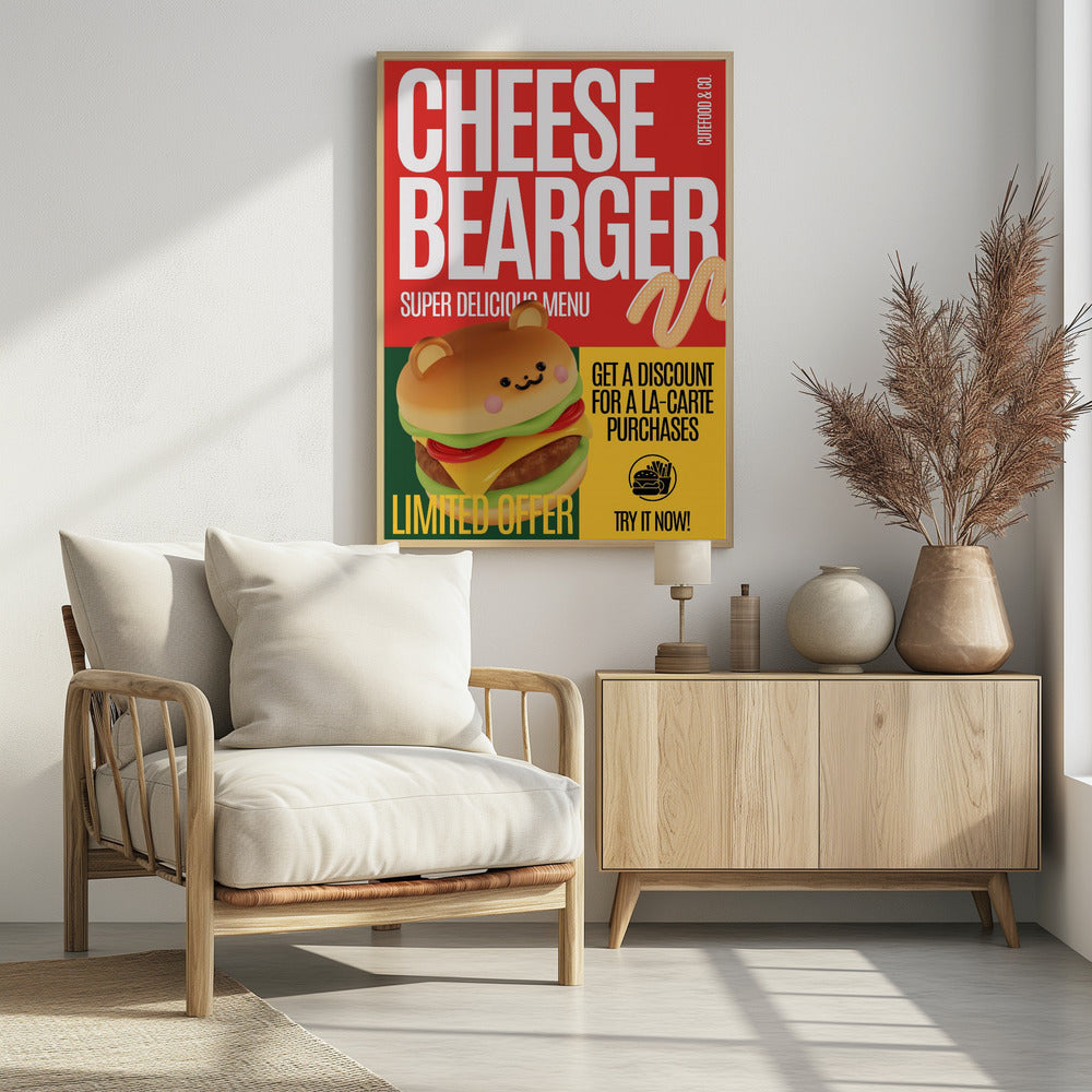 Cheeseburger Angebot | Poster