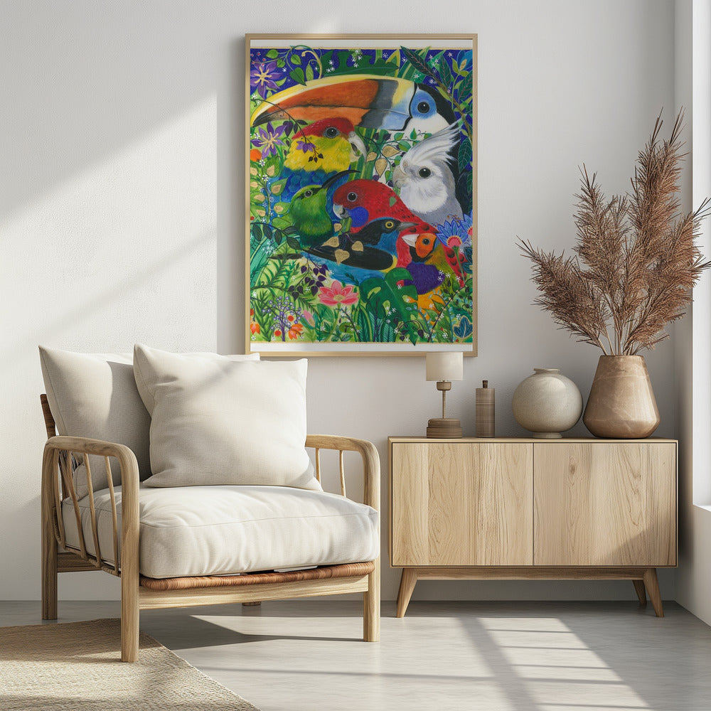 Paradiesvögel | Poster