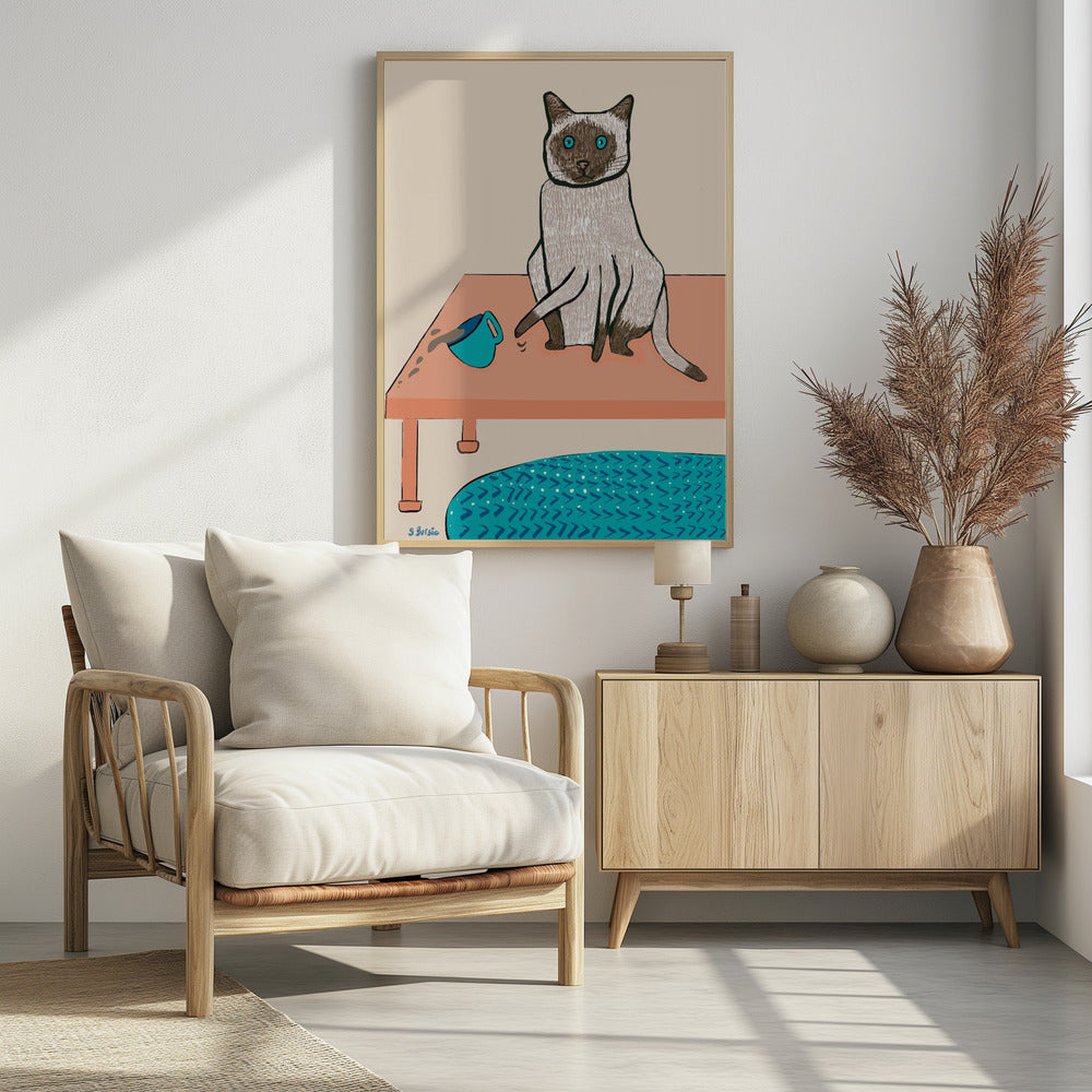 Frecher Katzenhumor | Poster