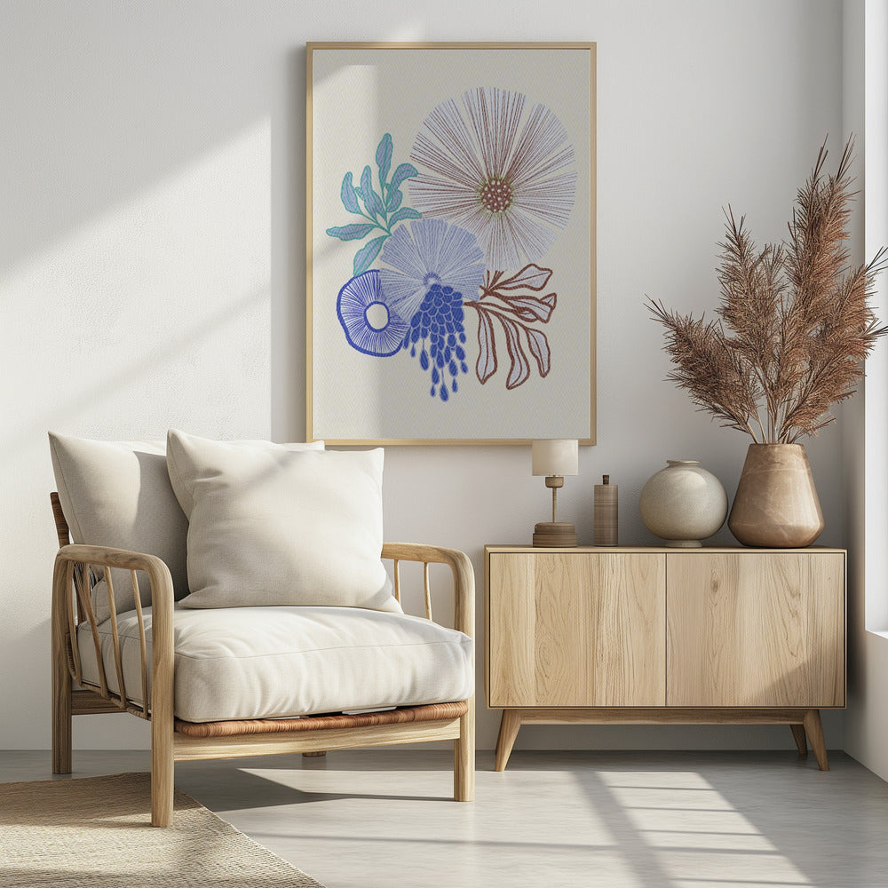 Korallenblumen | Poster