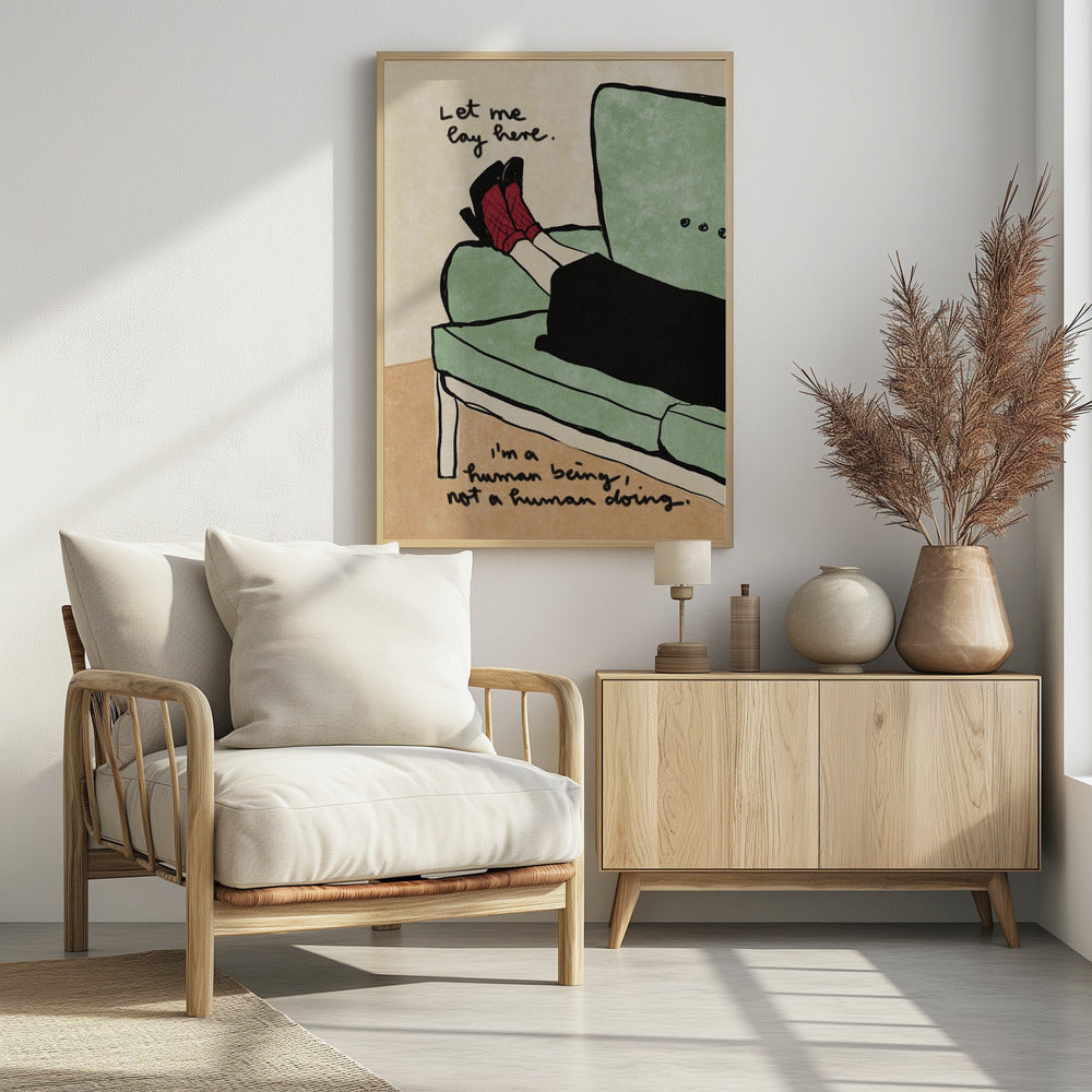 Lass mich hier liegen | Poster