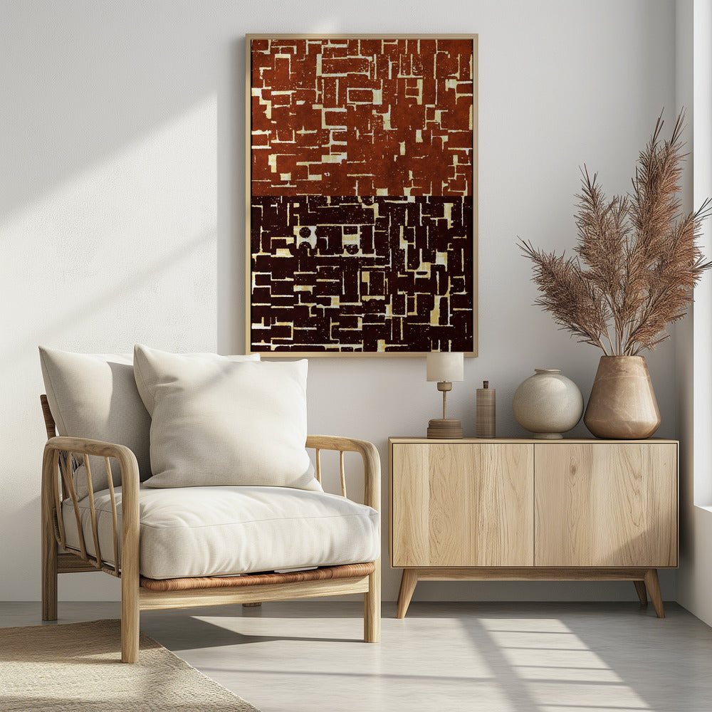 Dual Maze Tapestry | Poster