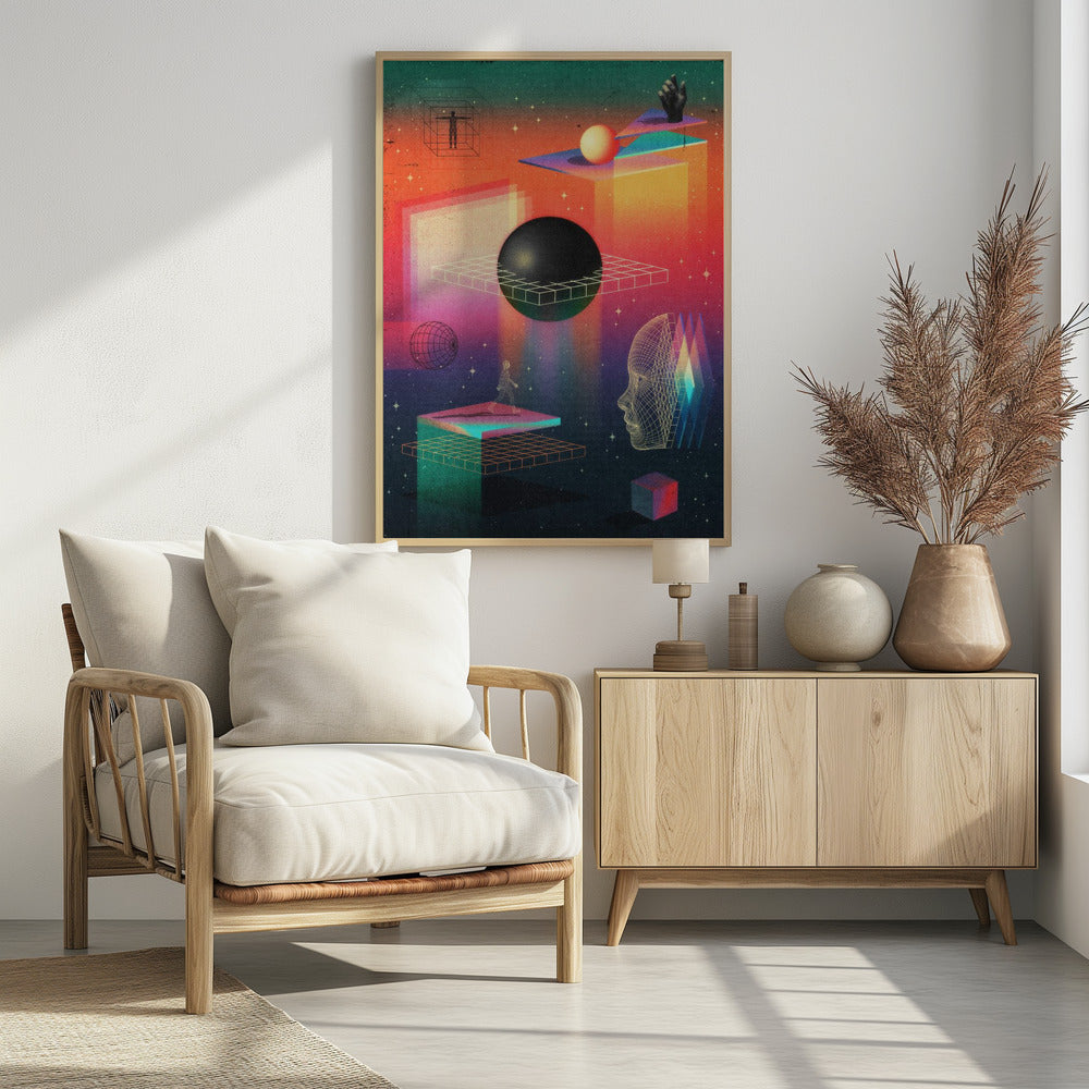 Zwischen den Dimensionen | Poster