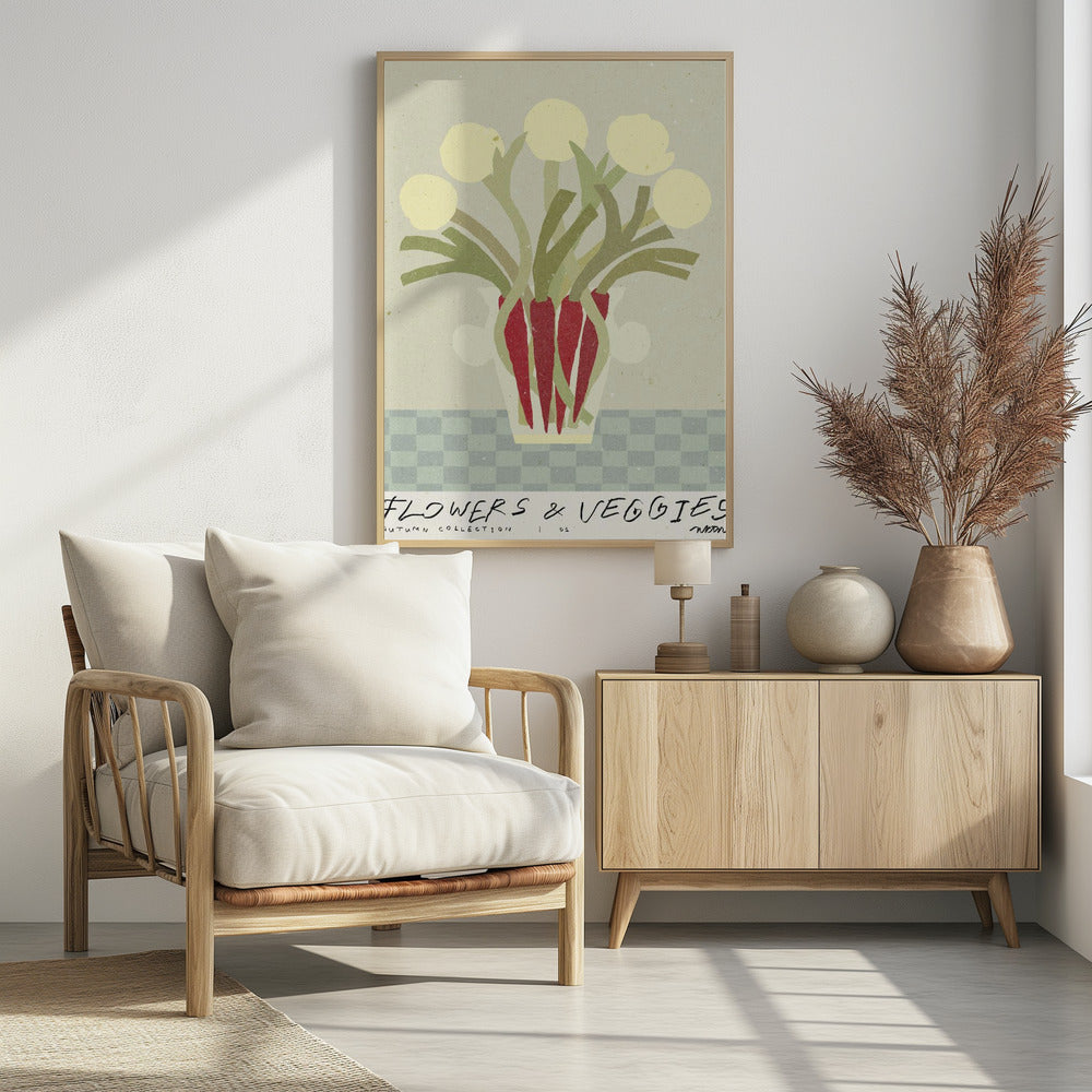Flowers &amp; Veggies 01 | Poster