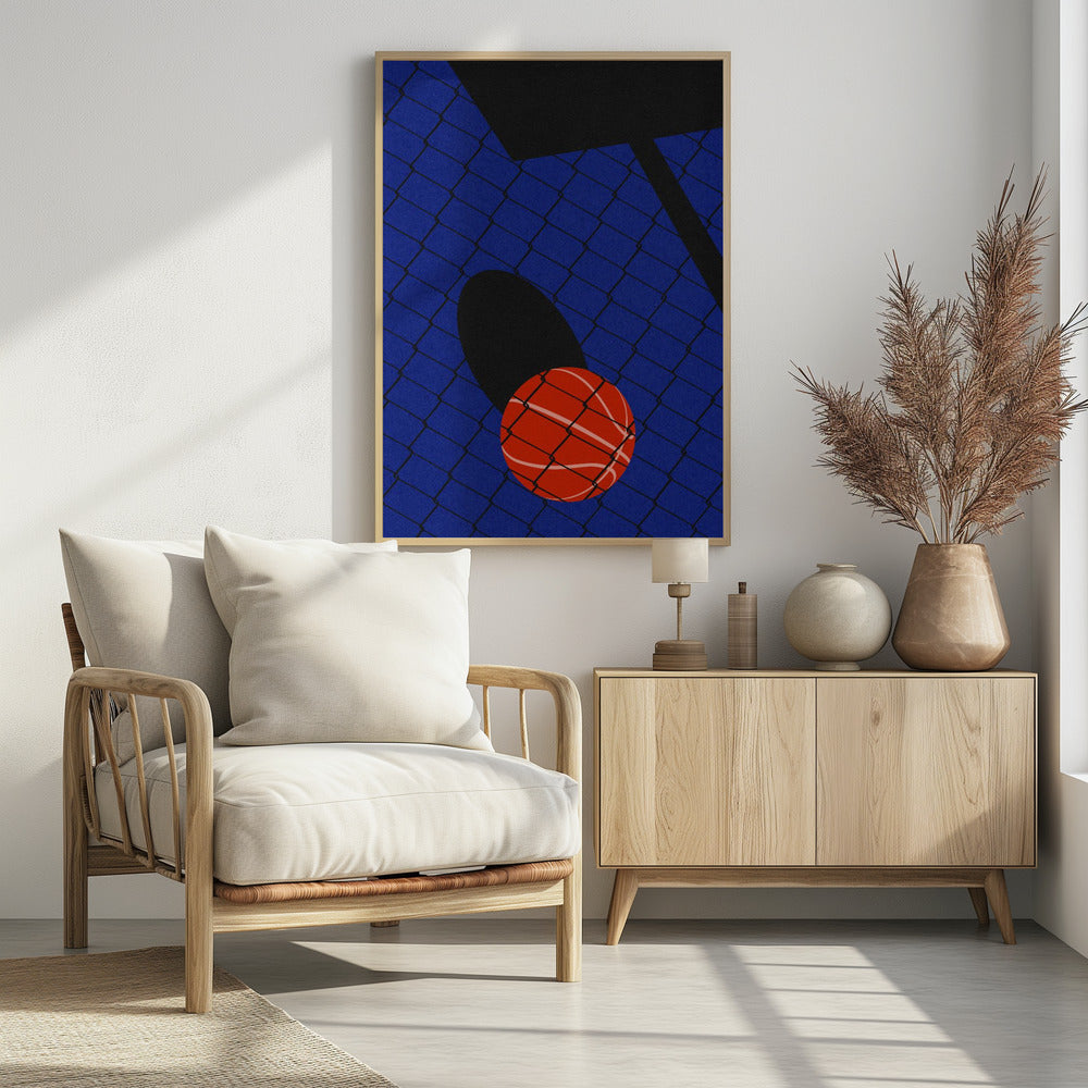 Backjard Basketballplatz | Poster
