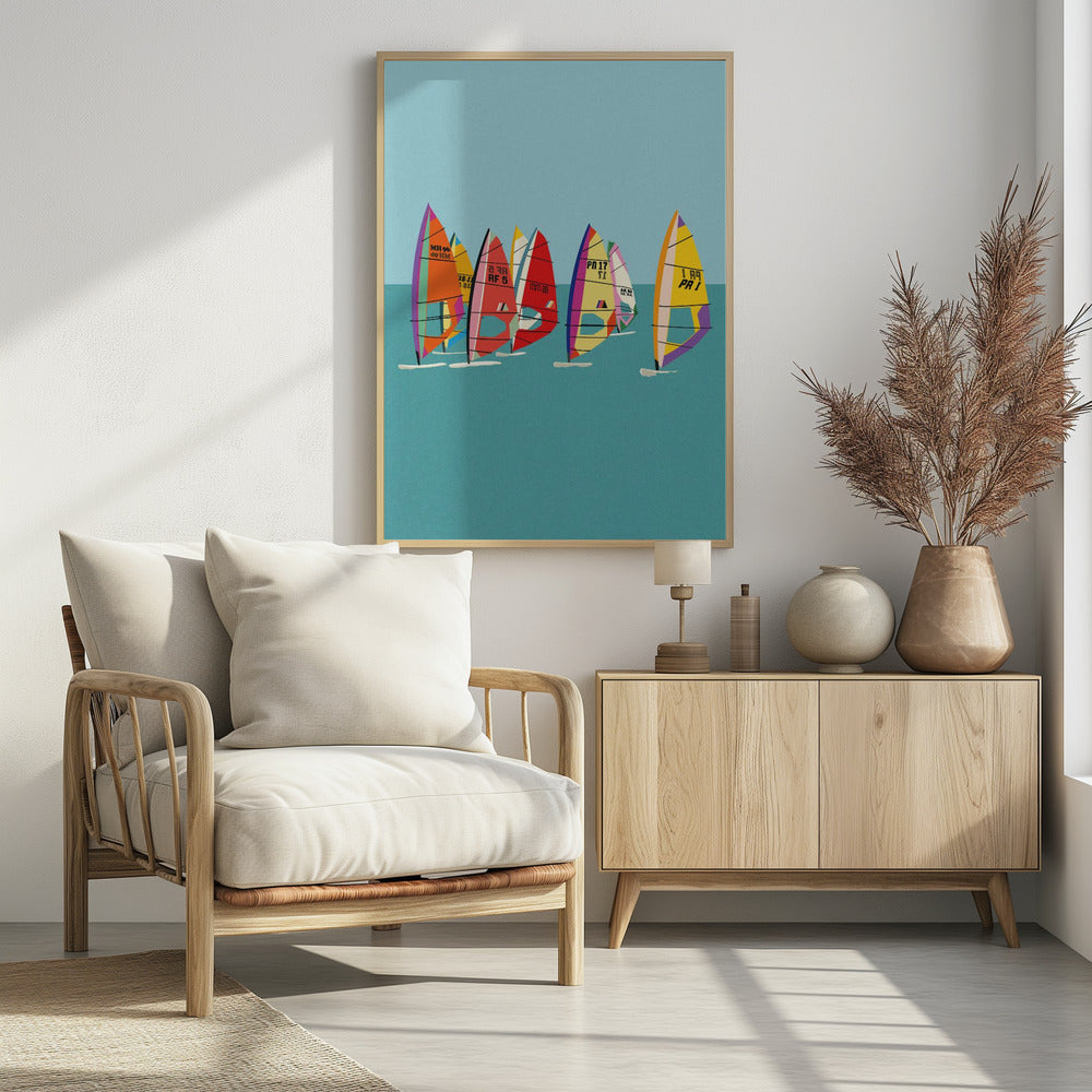 Ostsee-Windsurfen | Poster