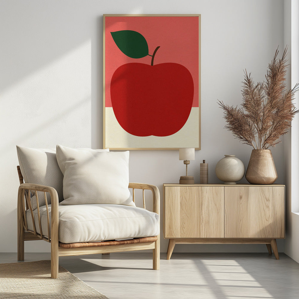Roter Apfel | Poster
