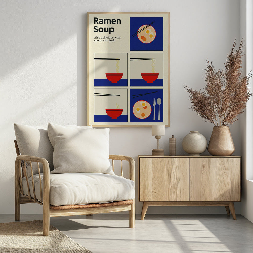 Poster Ramen-Suppe | Poster