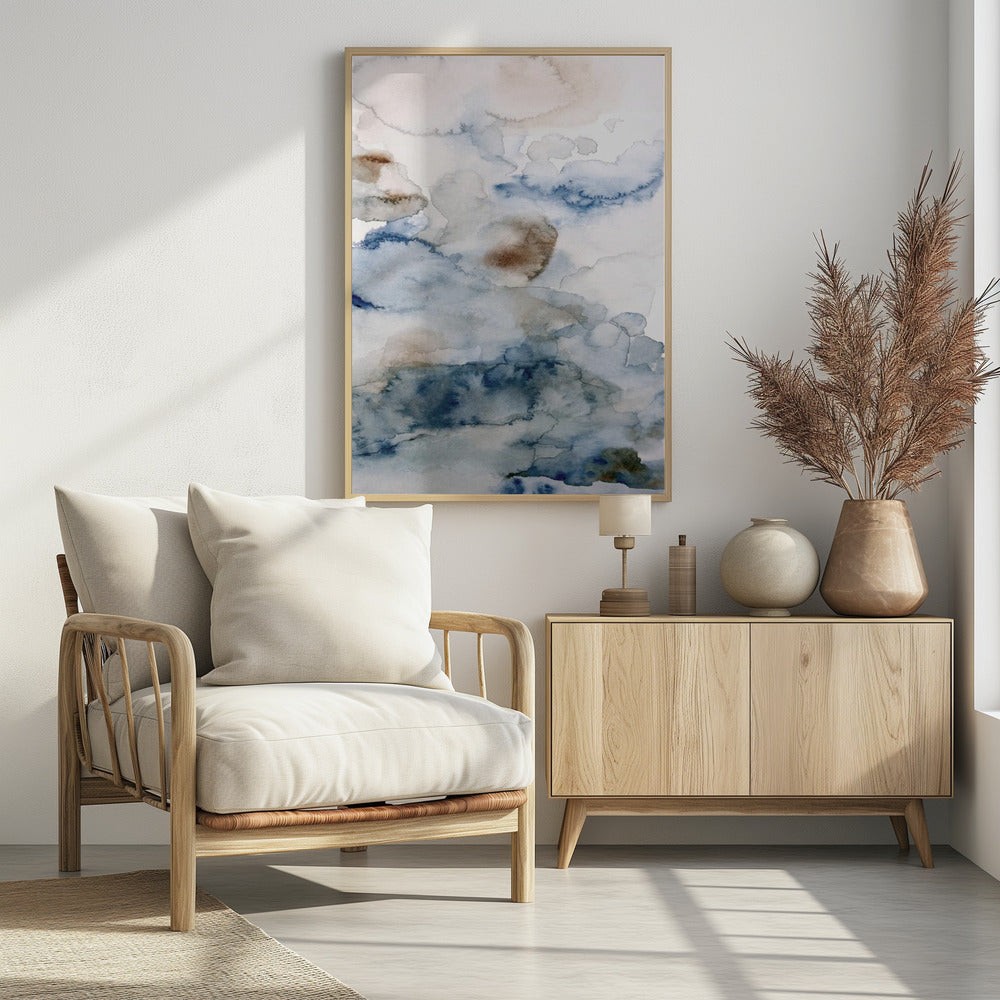 Oben in den Wolken 4 | Poster