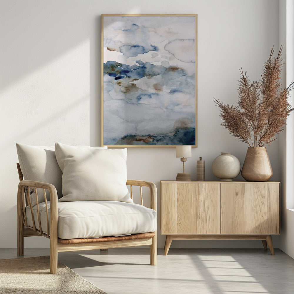 Oben in den Wolken 3 | Poster