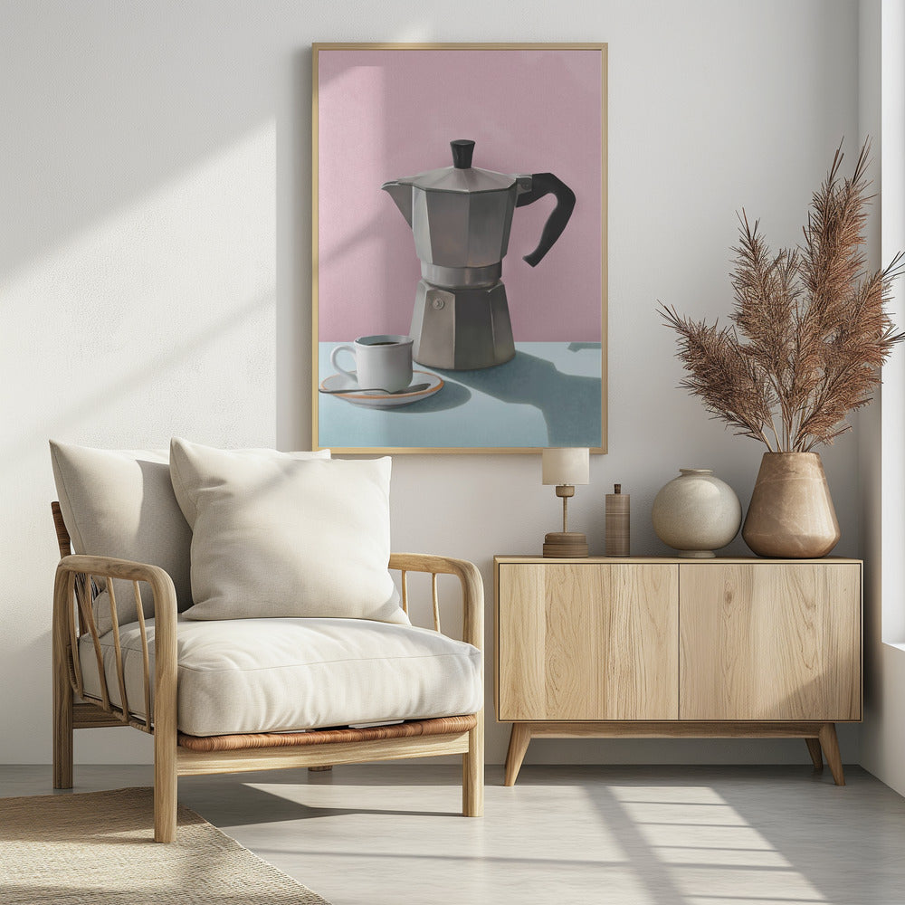 Moka-Kaffeekanne | Poster