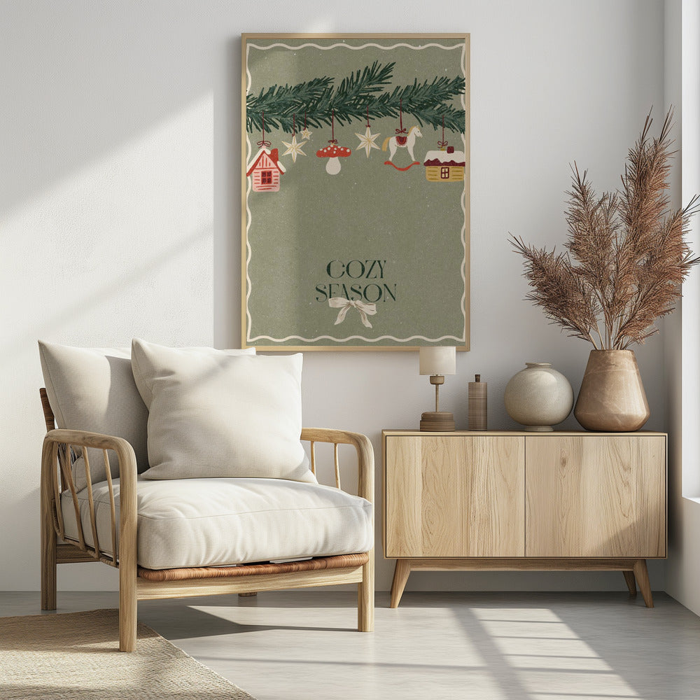 Spielzeug am Weihnachtsbaum | Poster